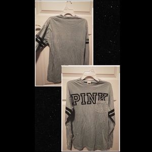 VICTORIA’S SECRET PINK- LONG SLEEVE T SHIRT